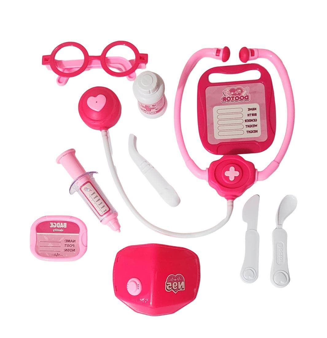 Set Kit Doctora Estetoscopio Juguete Niñ