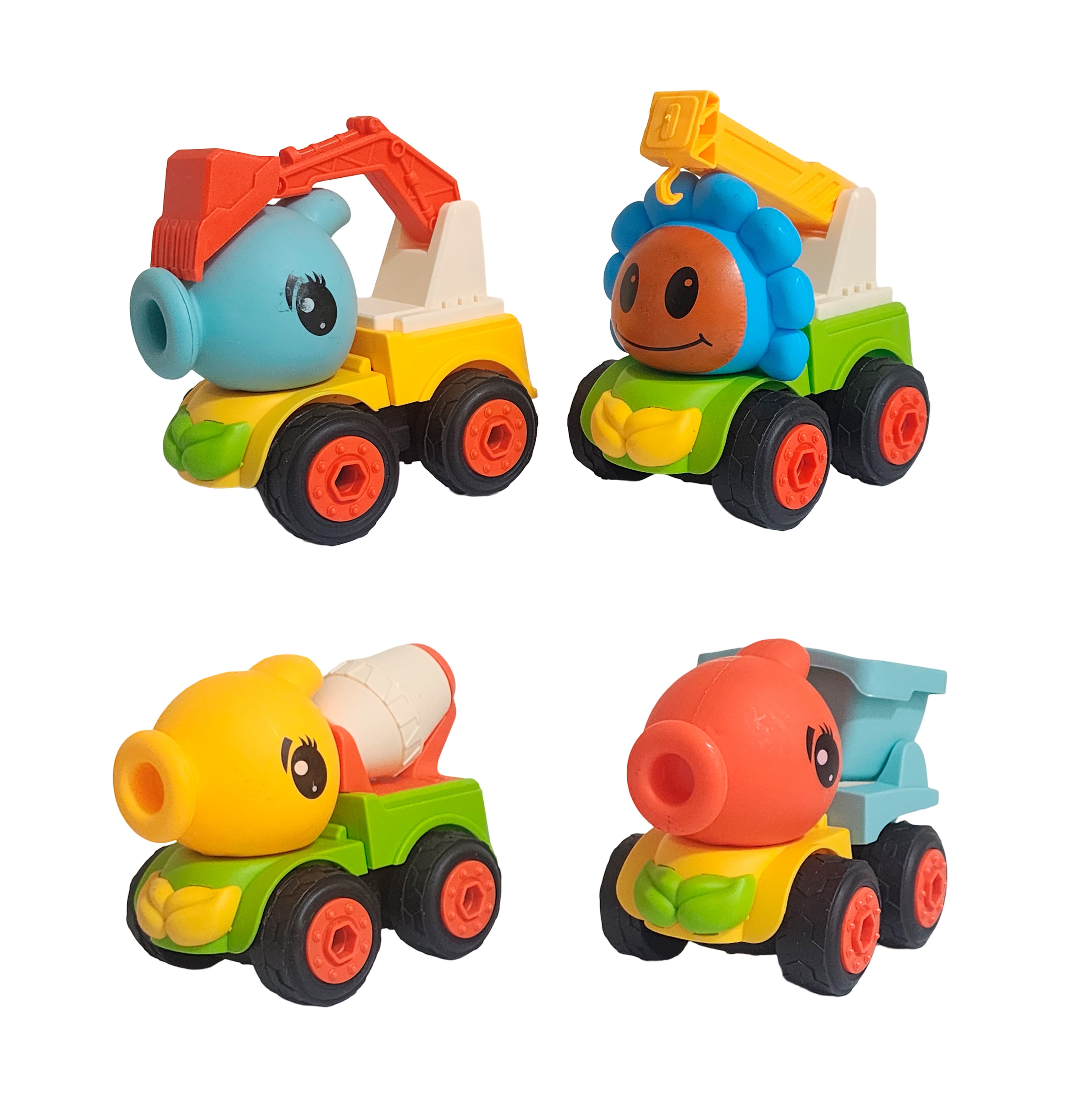 Carros De Construccion Planta Zombie Ret