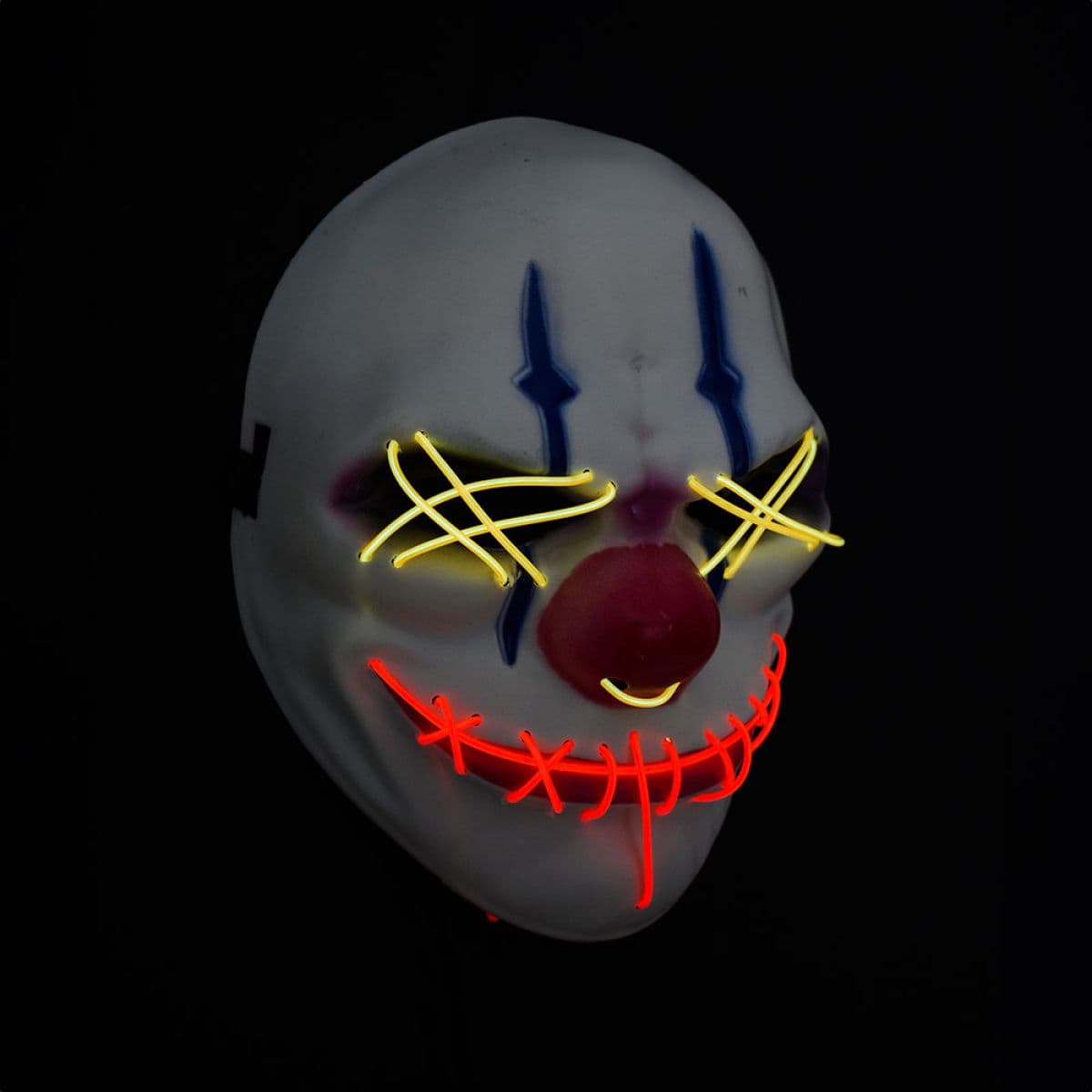 MÁSCARA PAYASO EN NEÓN-2