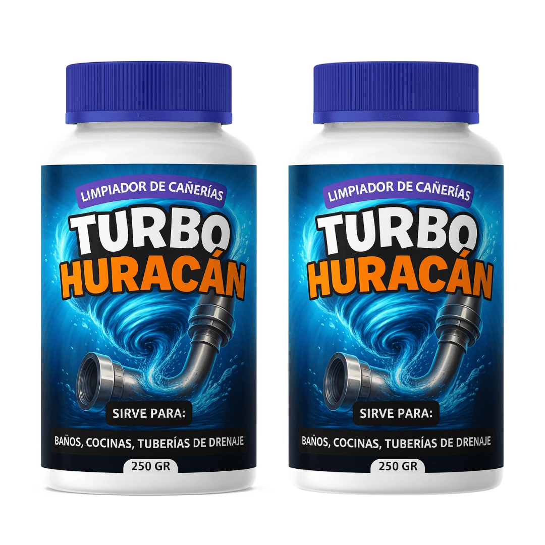 TURBO HURACAN X2 (Destapa cañerías)