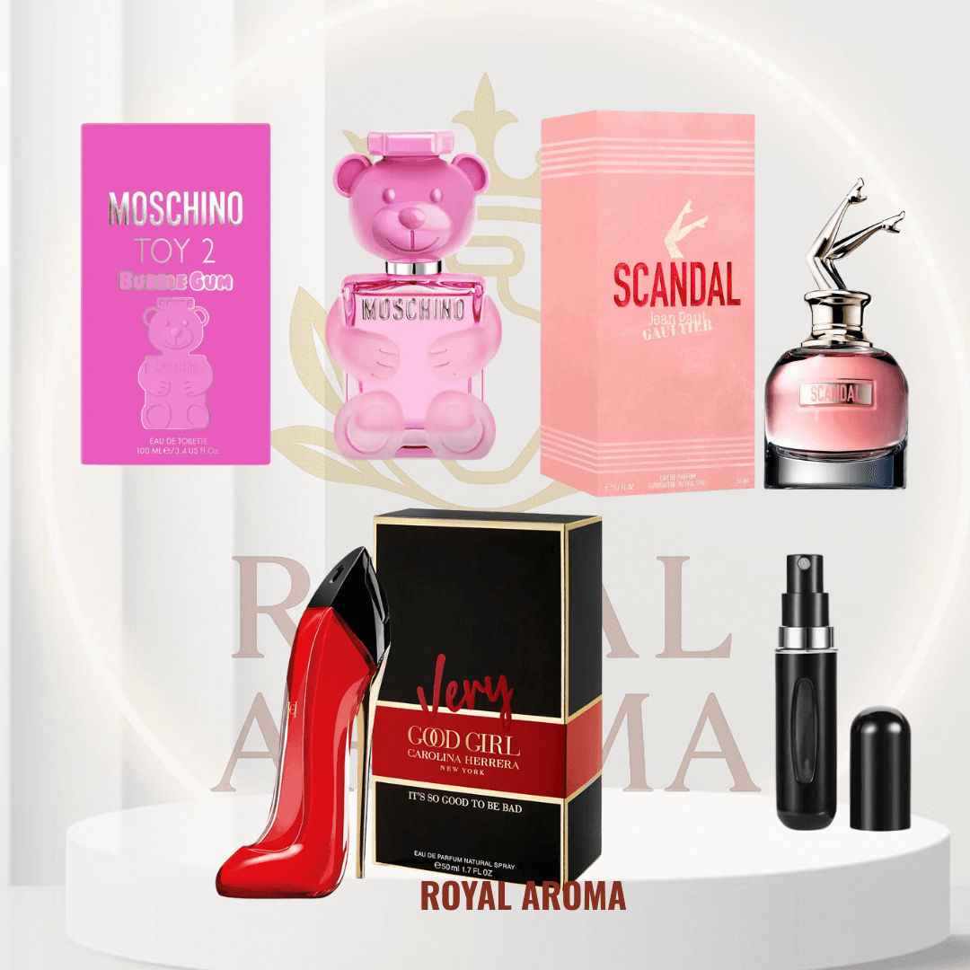 MOSCHINO ROSAD+SCANDAL DAMA +GOOD VERY+P