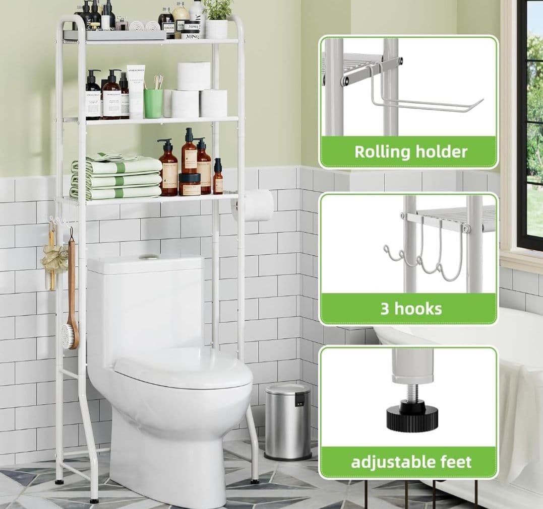 MUEBLE ORGANIZADOR PARA INODORO