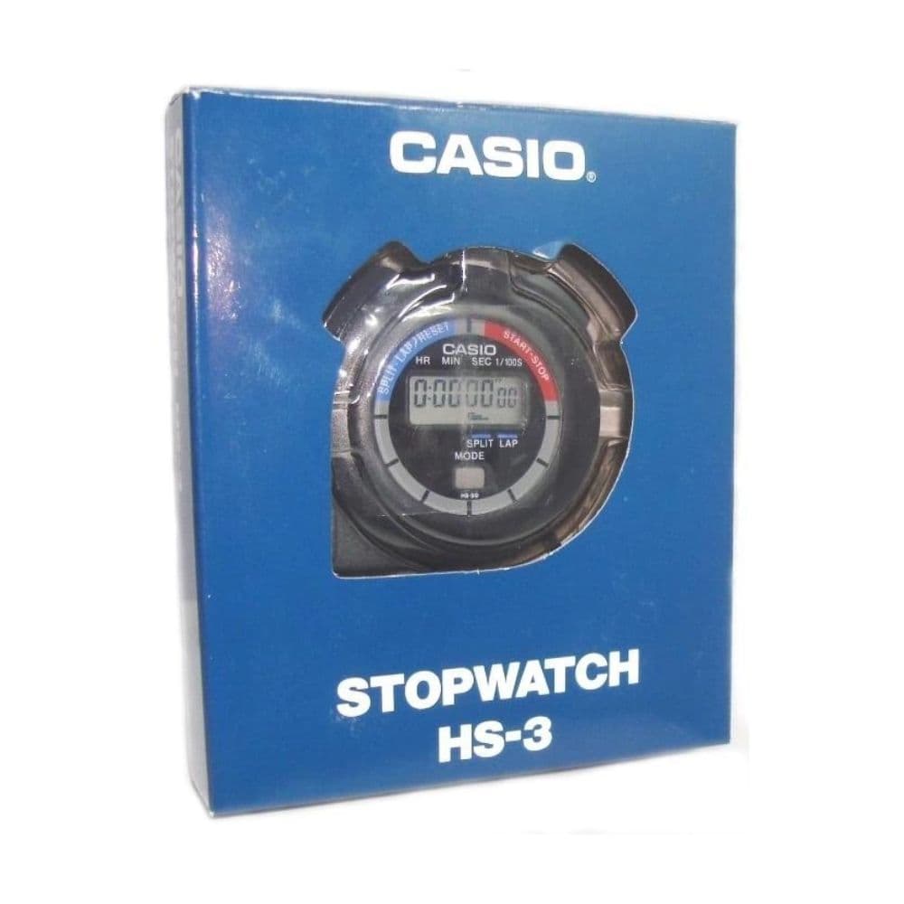 Cronómetro Casio HS-3 Negro