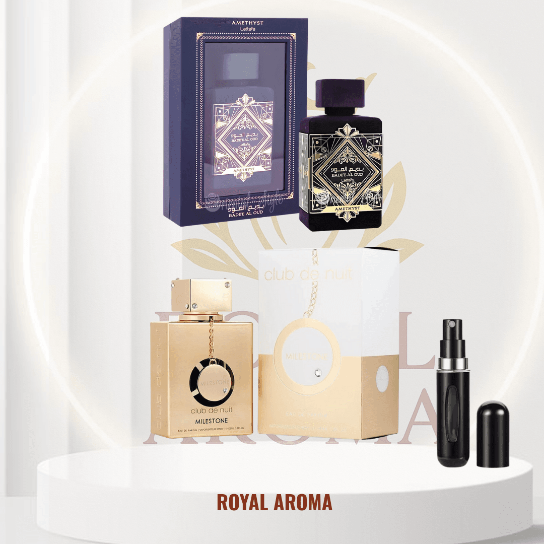 LATTAFA MORADA CAJA +CLUB MILESTONE+P