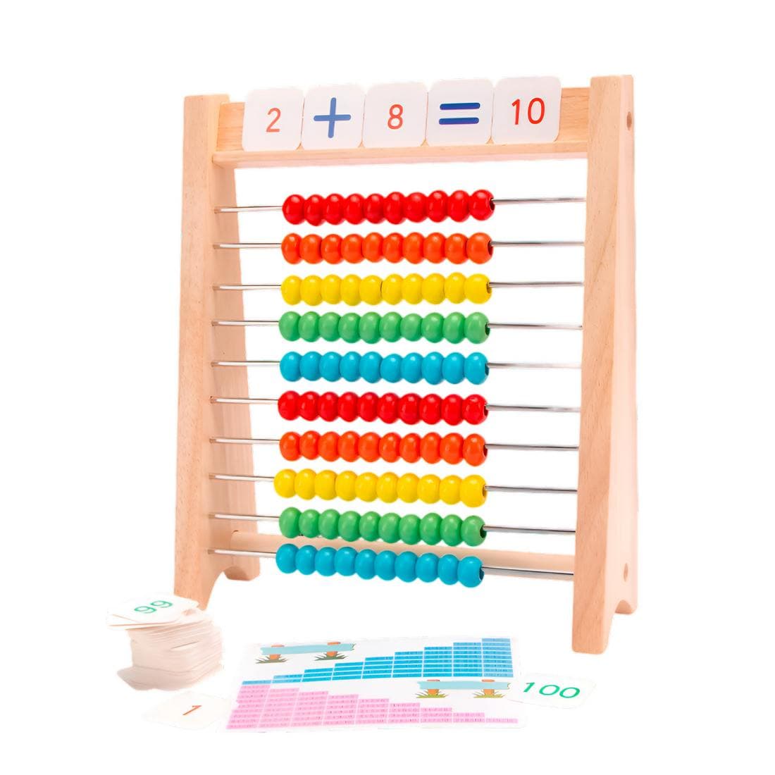 Abaco Didáctico Enseñanza Niños Numeros