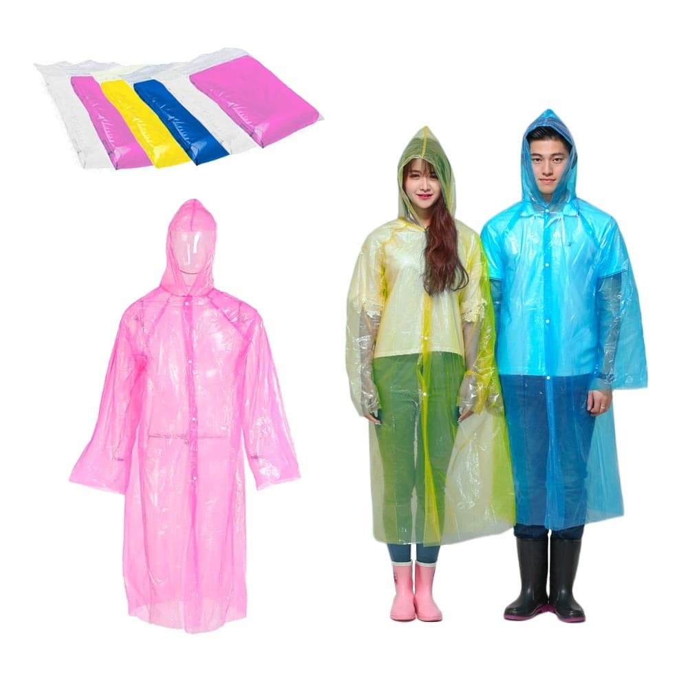 Chaqueta Impermeable Delgada Transparent
