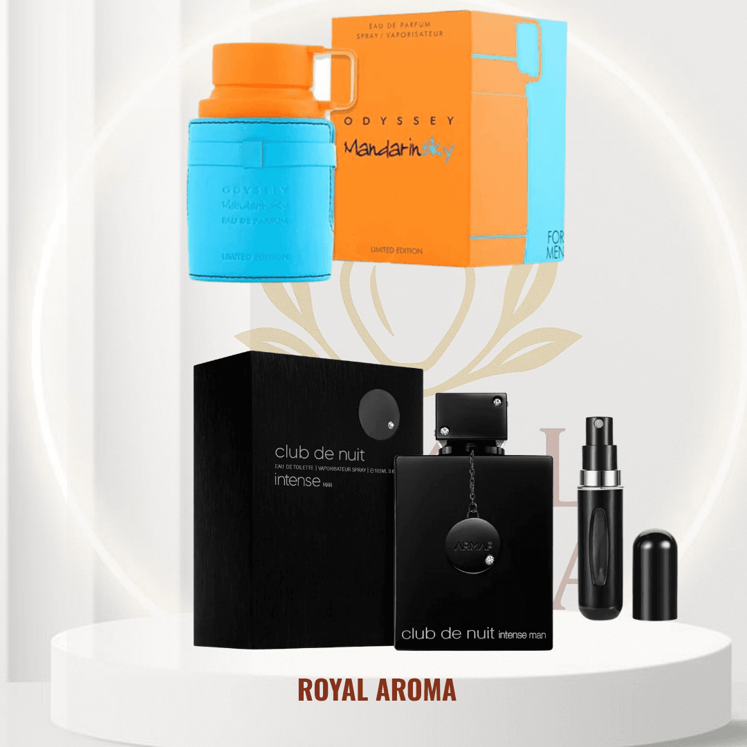 MANDARINE SKY+CLUB THE NUIT +PERFUMERO
