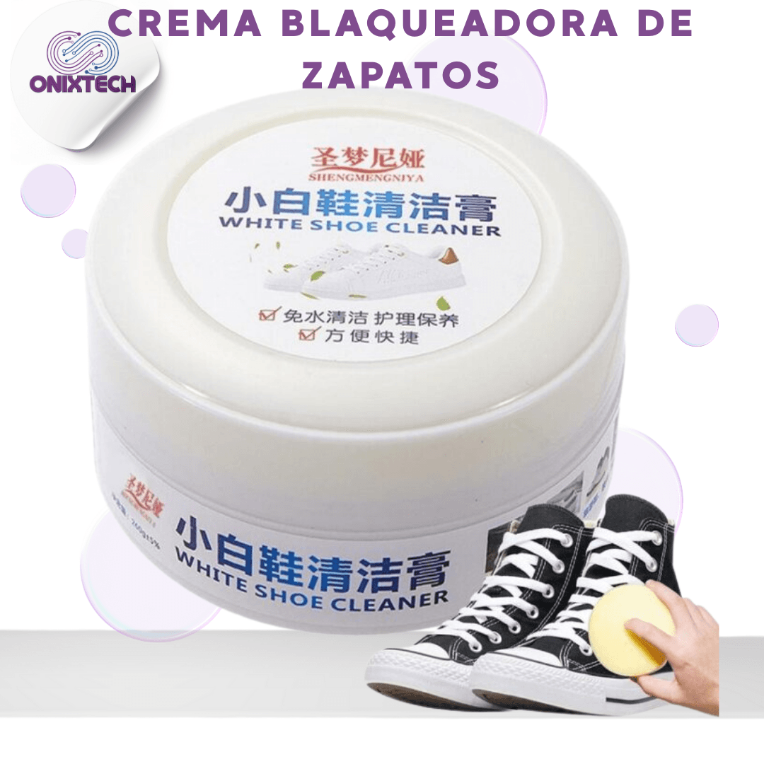 Crema blaqueadora de zapatos
