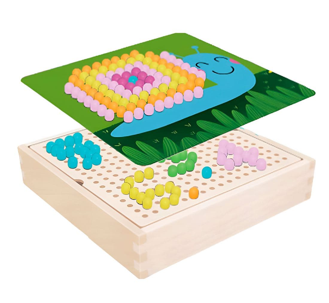 Juego De Mesa Patrones Color Figura Inte