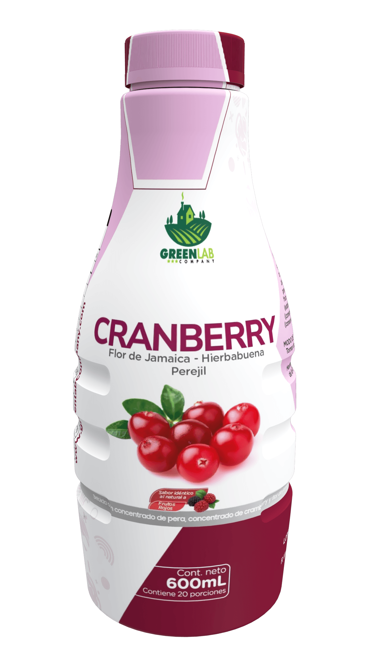 CRANBERRY 600mL