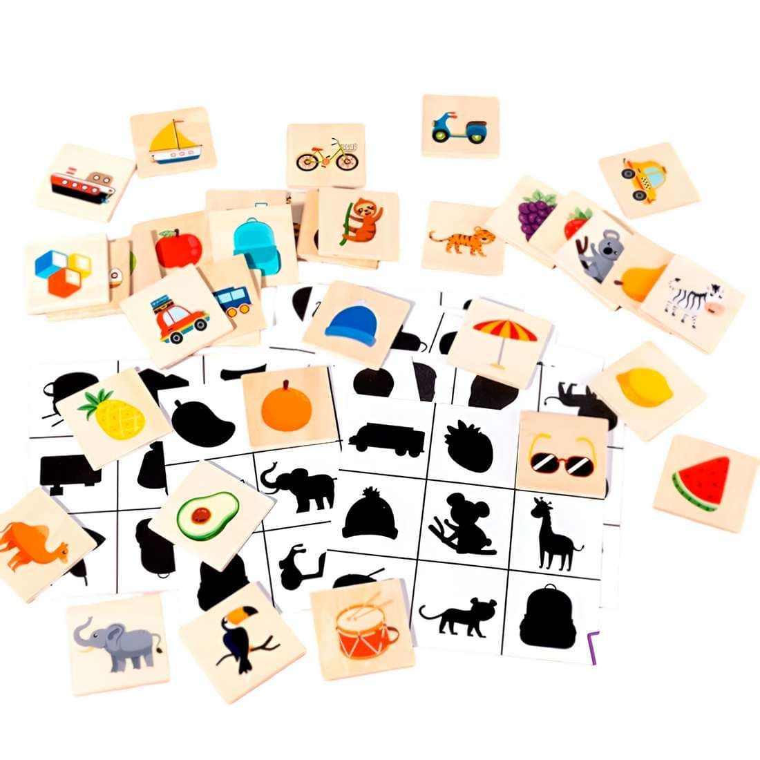 Juego De Mesa Asociar Figura Patrones Di