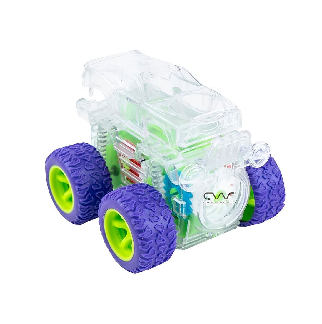 Carro Monster Juguete Luces De Arrastre