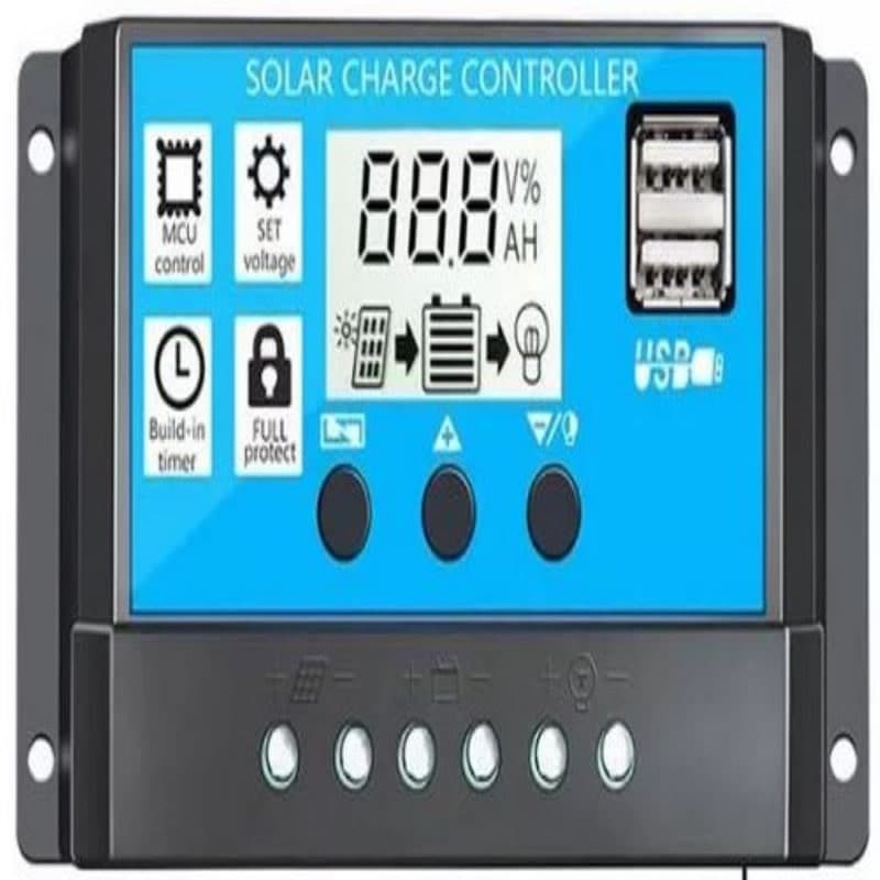 Controlador de cargador solar 12 – 24v 1