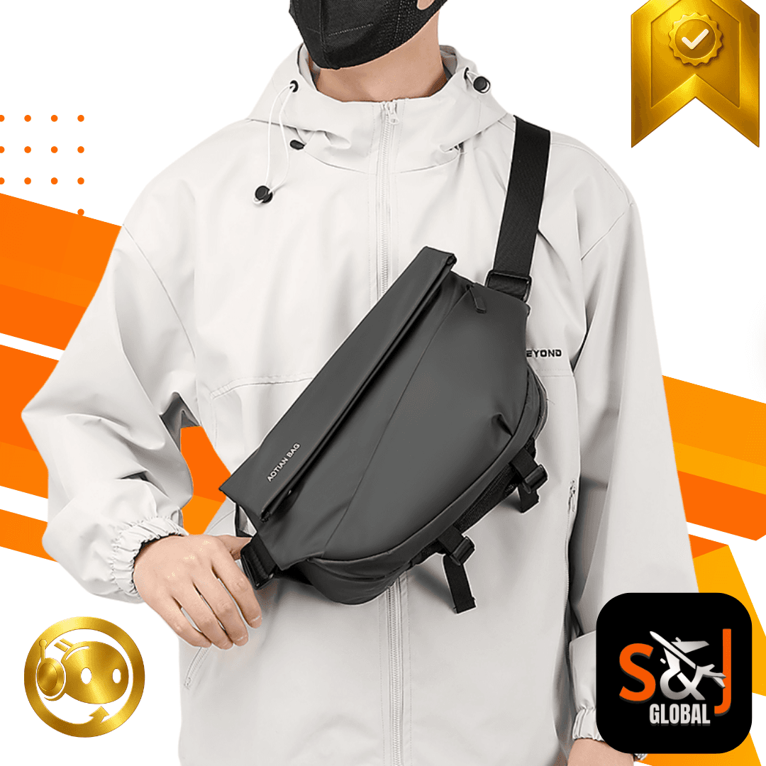 BOLSO MORRAL CANGURO ANTIROBO IMPRERMEAB