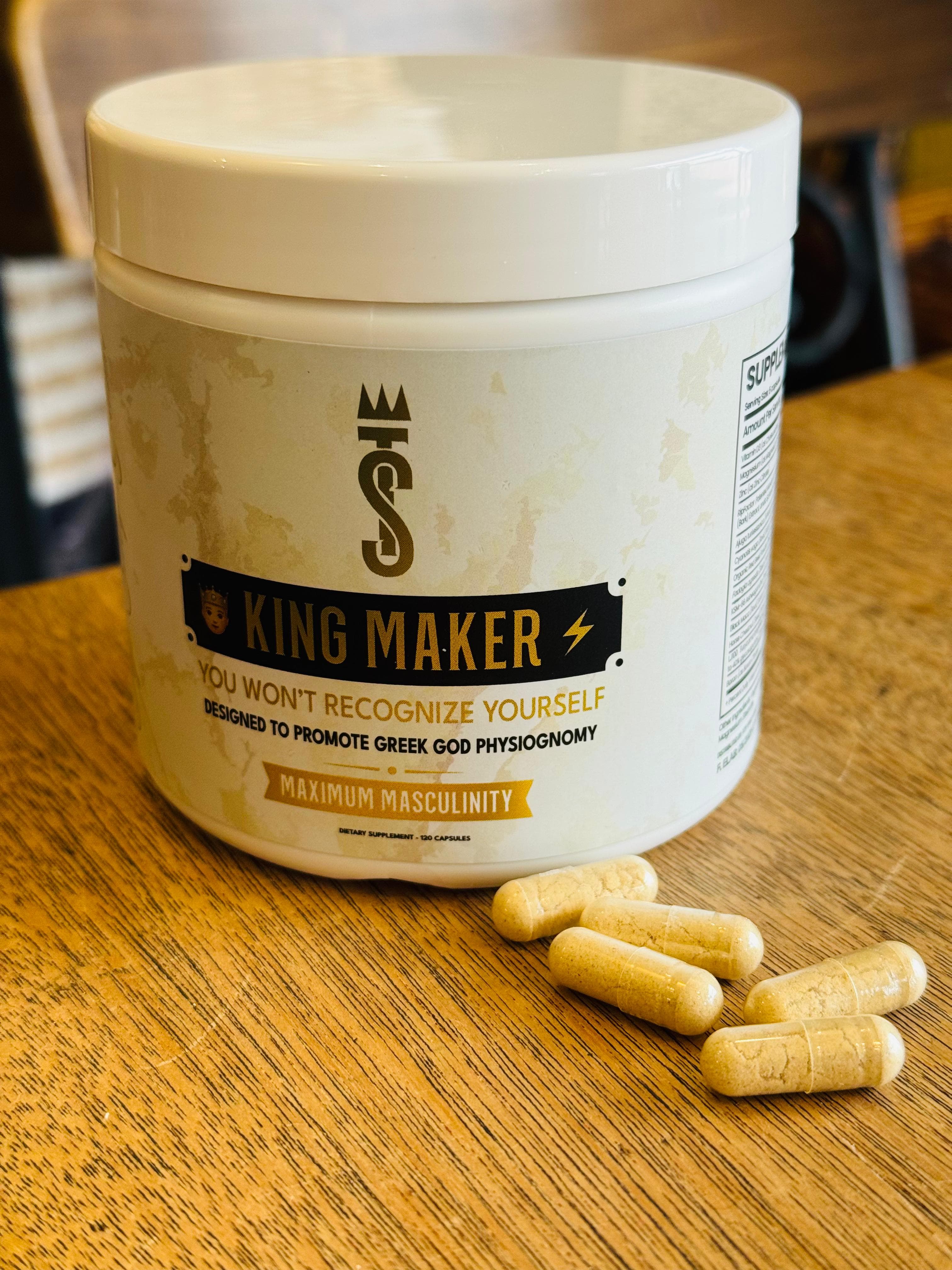 King maker 120 caps