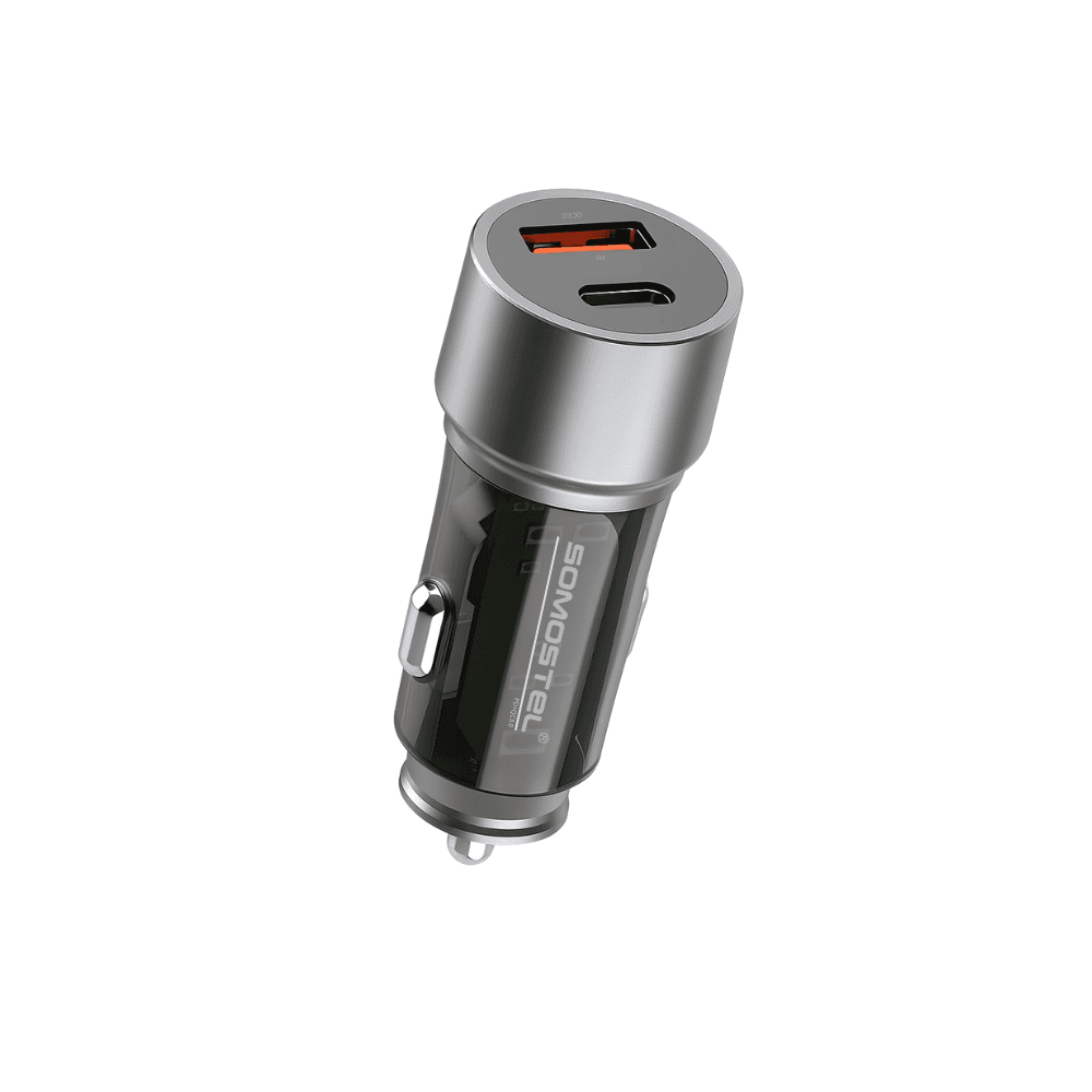 Cargador Carro Adaptador Tipo C-Usb
