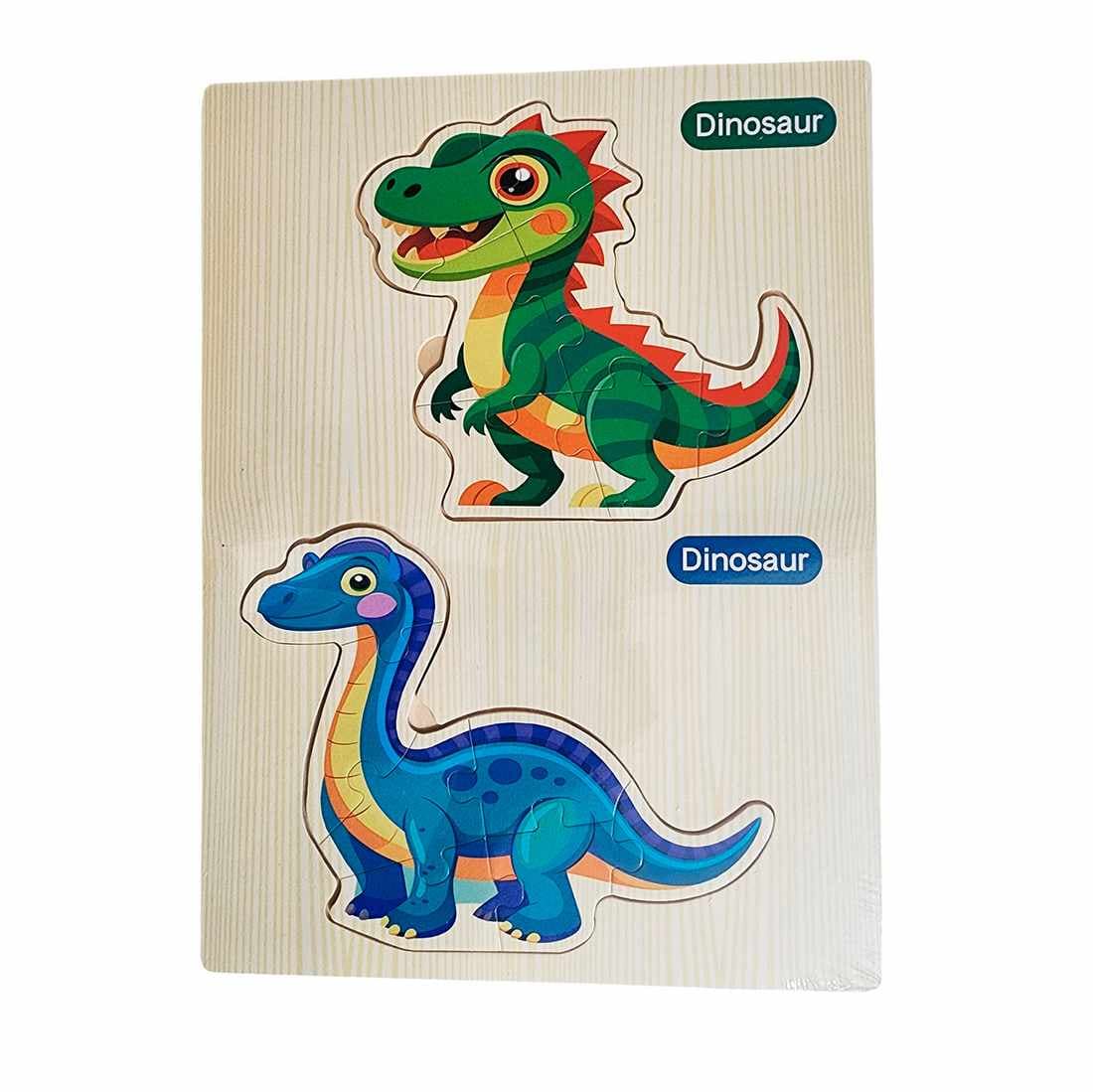 Rompecabezas Madera Figura 2 En 1 Aprend