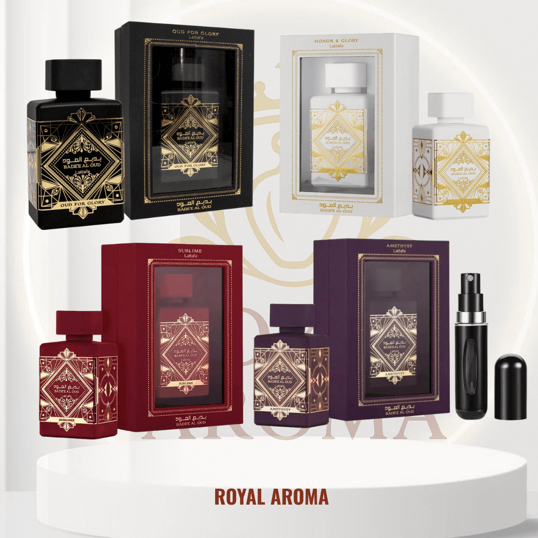 LATAFFA X4 REFERENCIAS CAJA +PERFUMERO