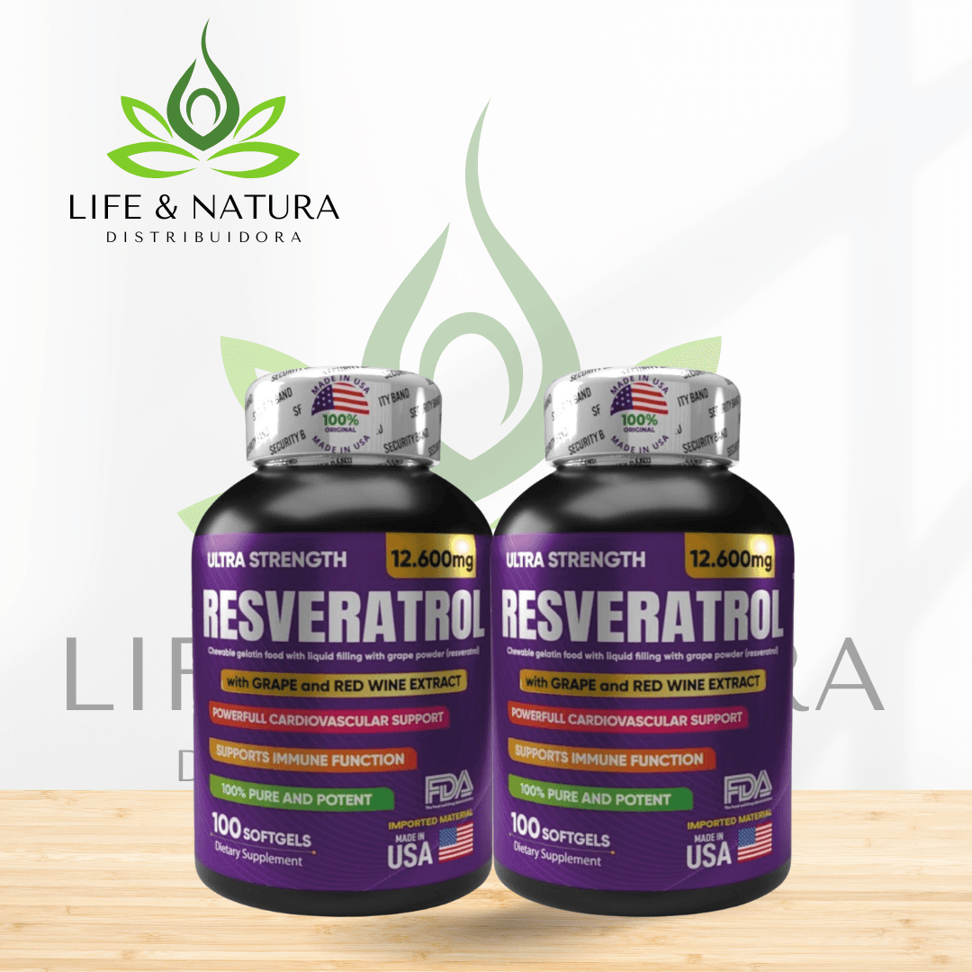 Resveratrol morado x100 usa x2