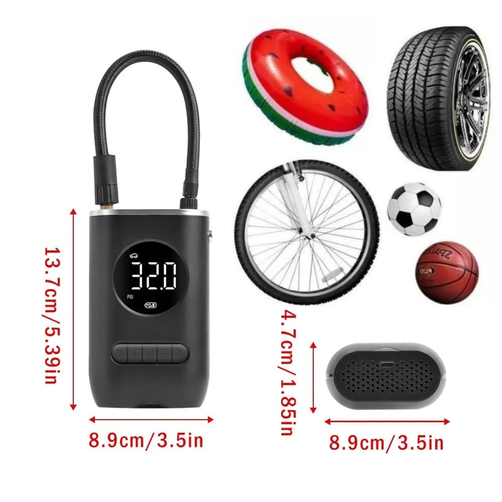 COMPRESOR DE AIRE RECARGABLE