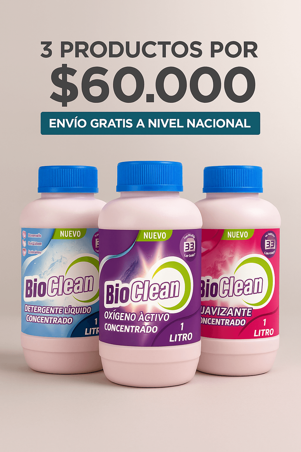 Kit Cuidado de Ropa Litro