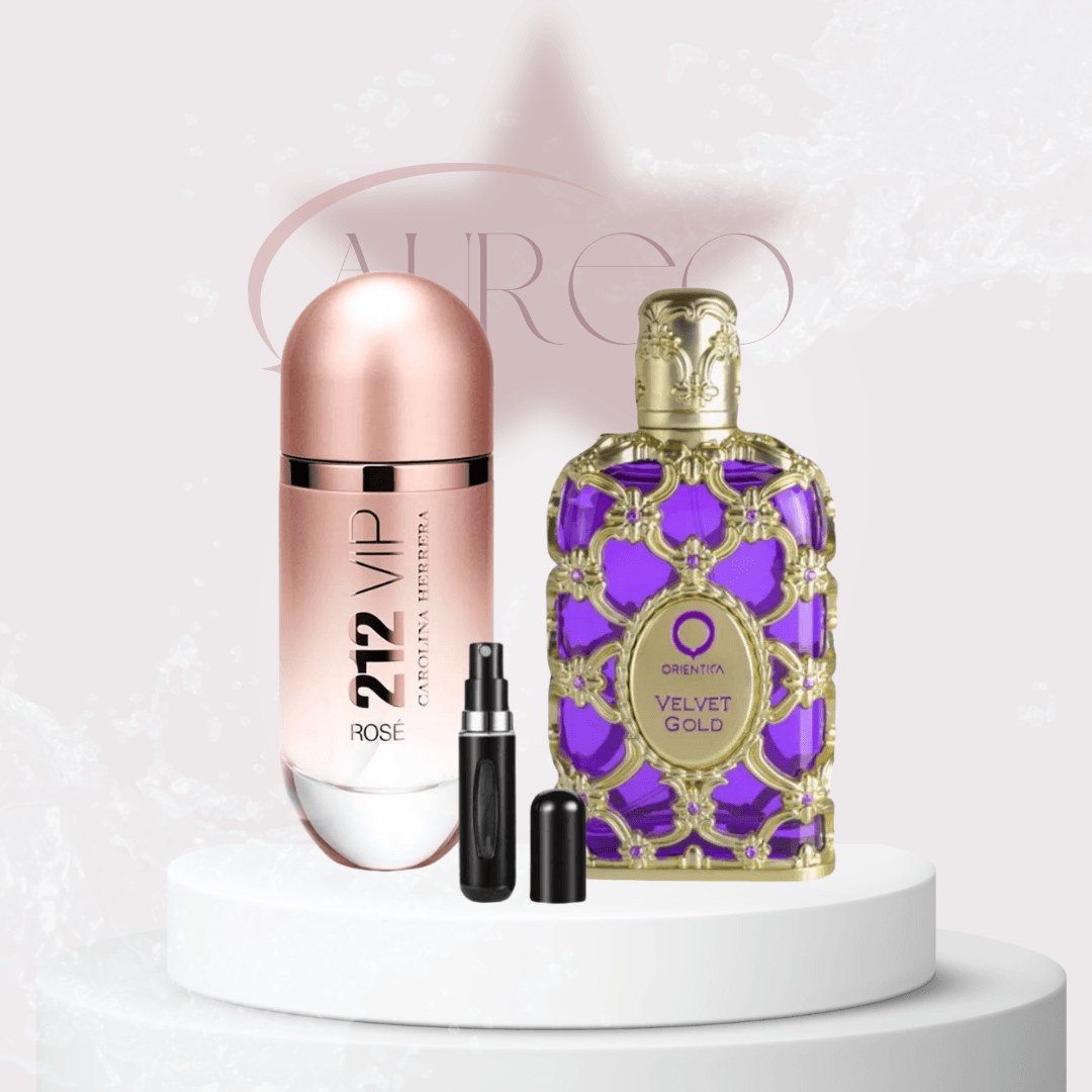 212 Vip Rose + Velvet Gold + Per