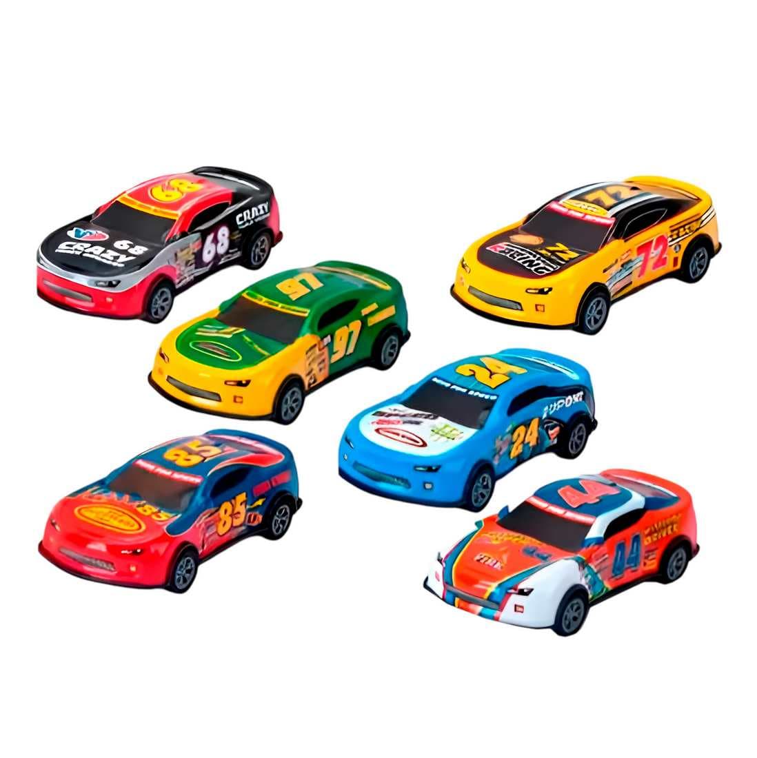 Carro Deportivo Racing Nascar De Cuerda