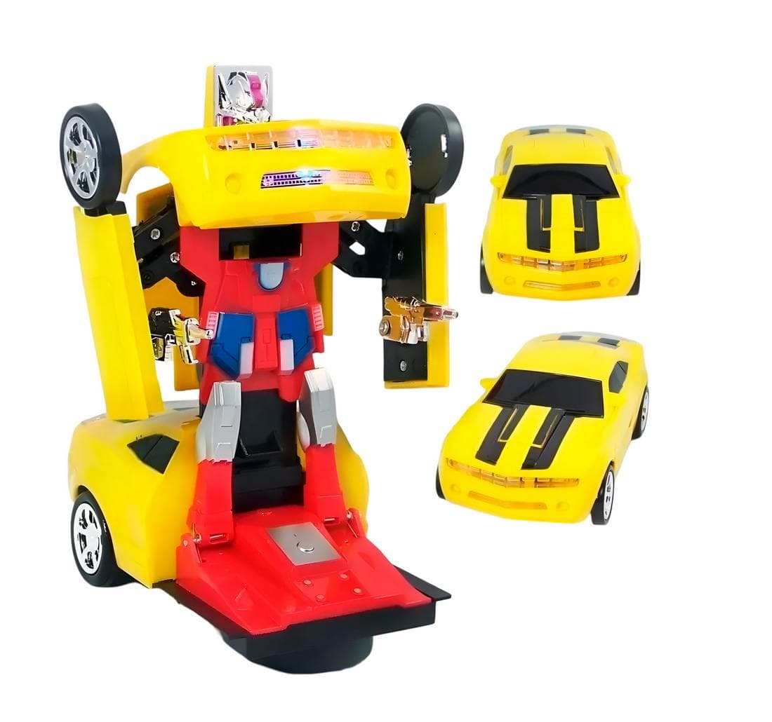 Carro Deportivo Transformers Robot Jugue