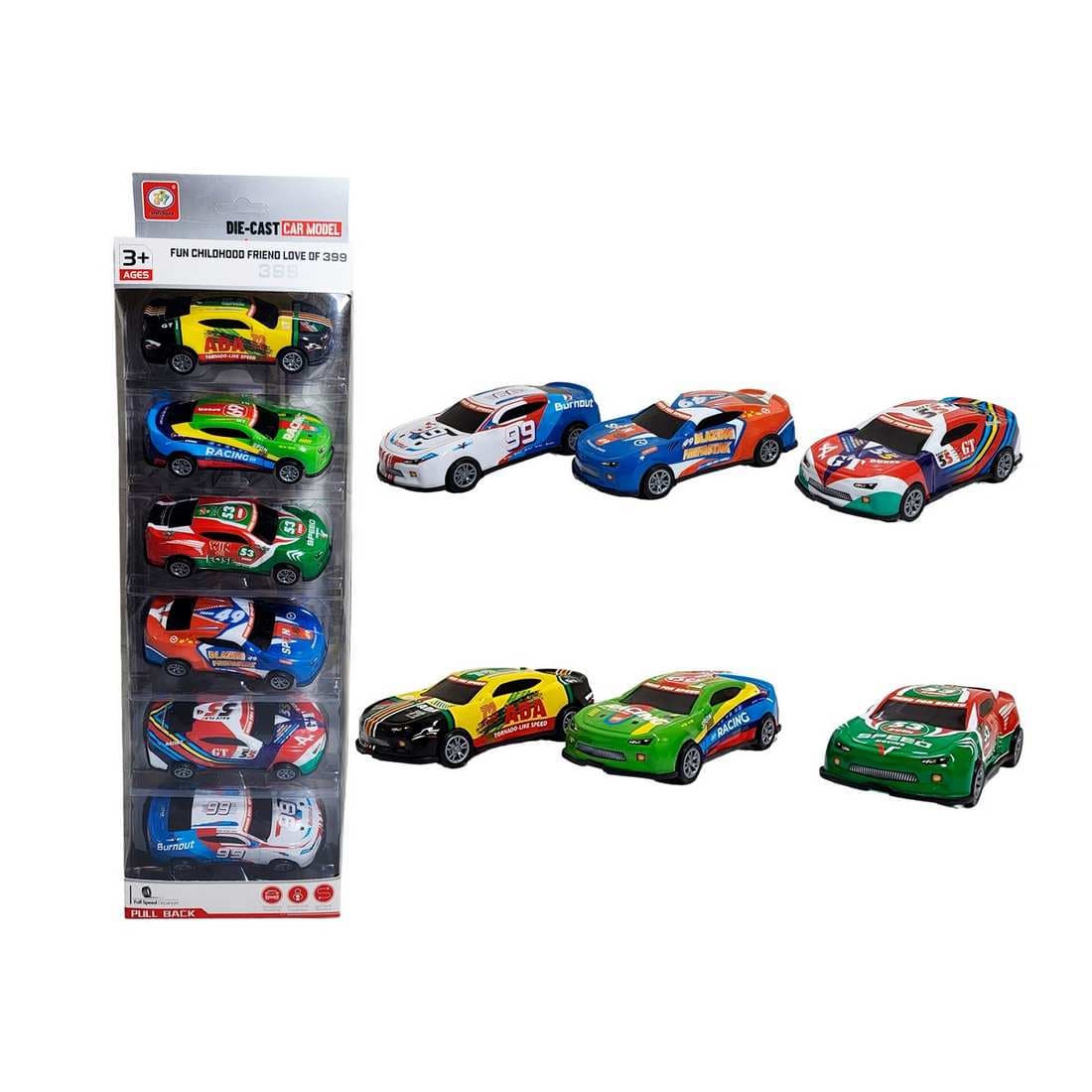 Carro Deportivo Speed Racing Nascar