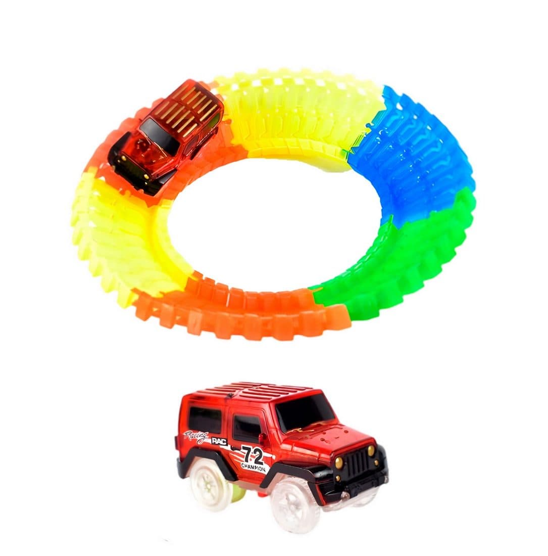 Pista Carro Neon Juguete Interactivo
