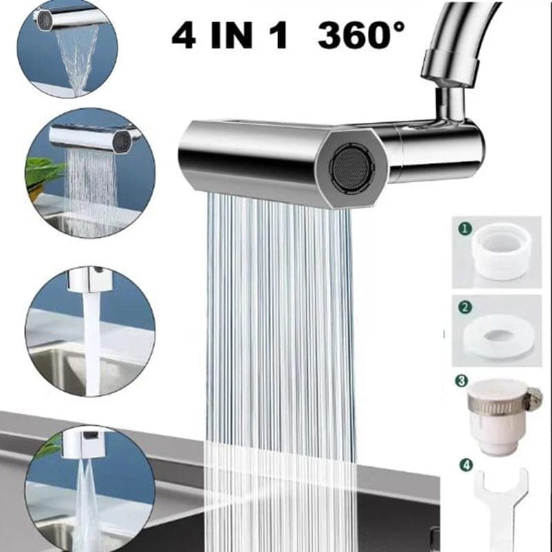 Grifo De Agua 4 En 1  Para Cocina