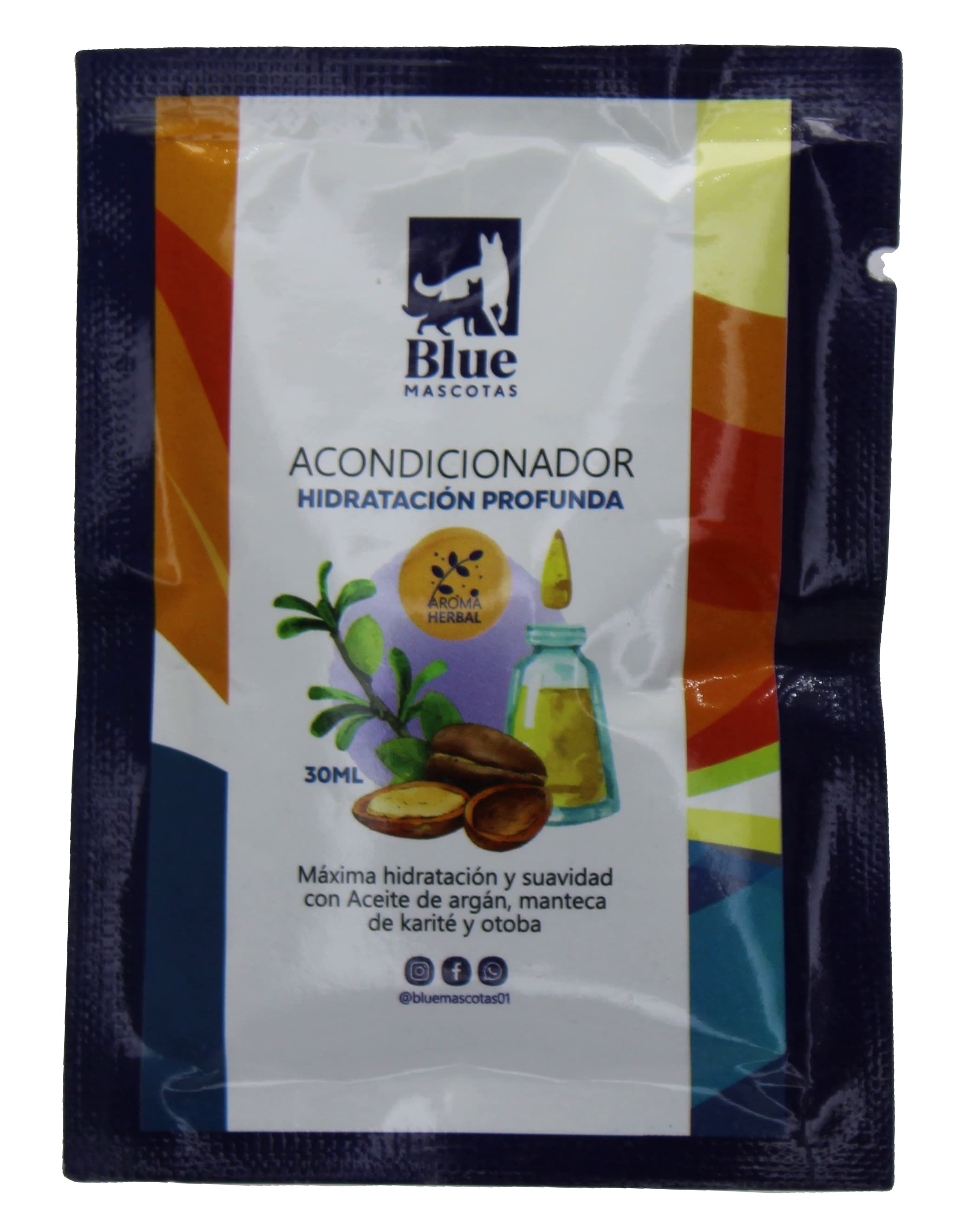 ACONDICIONADOR BLUE MASCOTAS SACHET 30 M