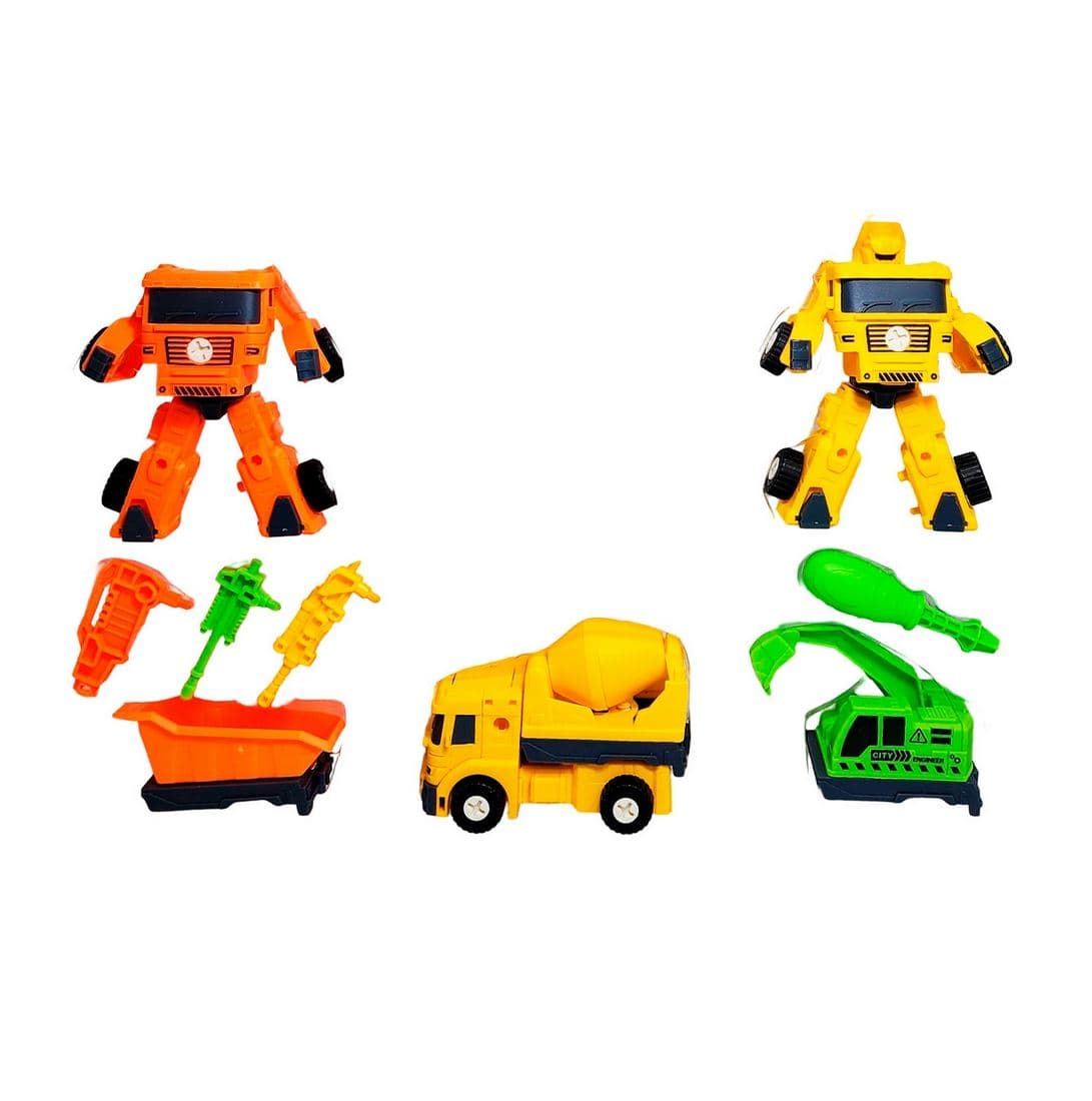 Carros Robots Construccion Armable Jugue
