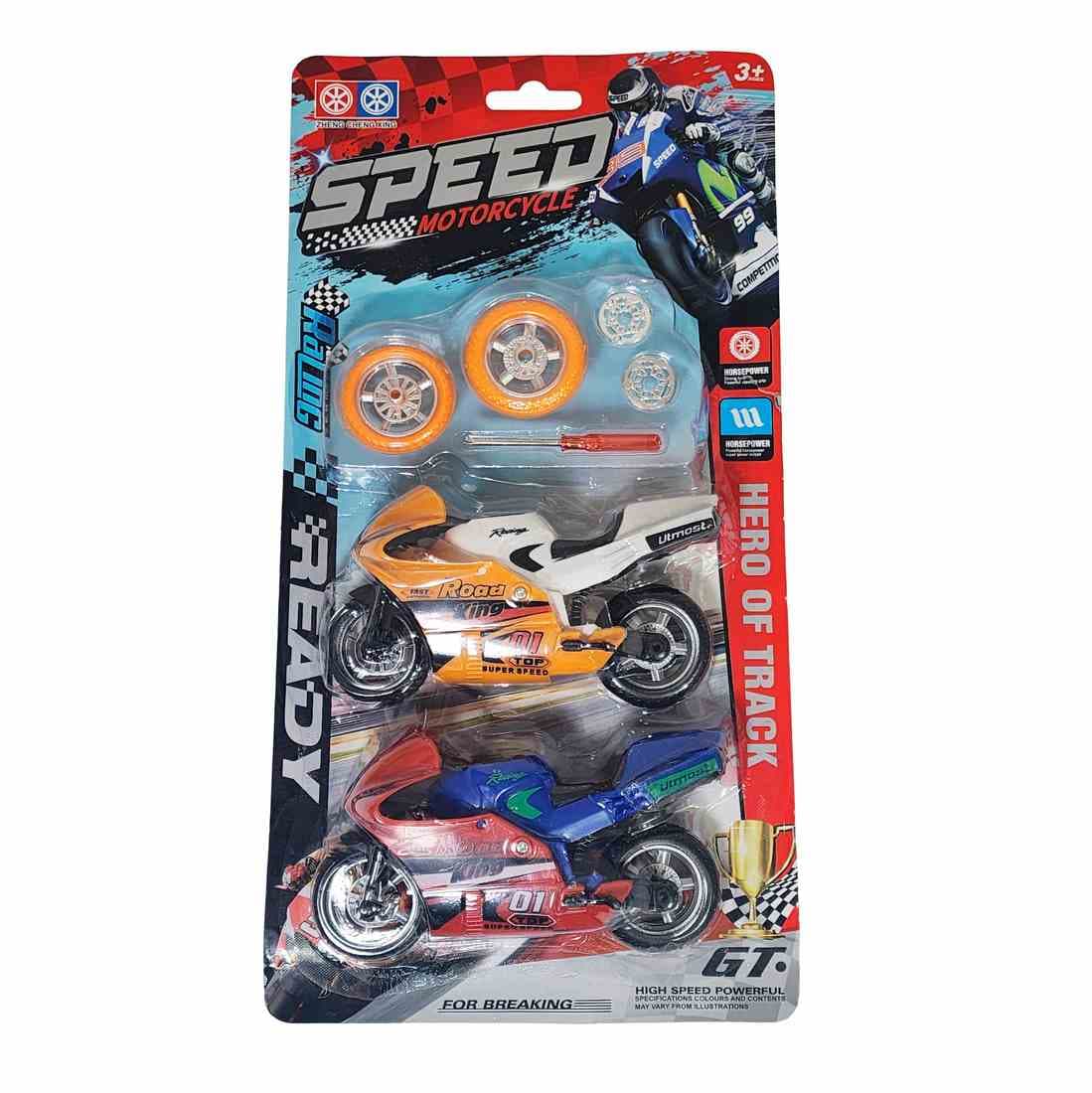 Moto Motocicleta Gp Speed Duo Juguete Pe