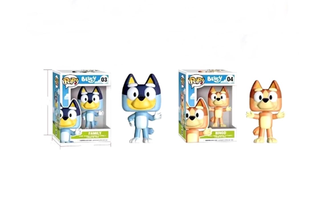 Figuras decorativa，BLUEY, BINGO