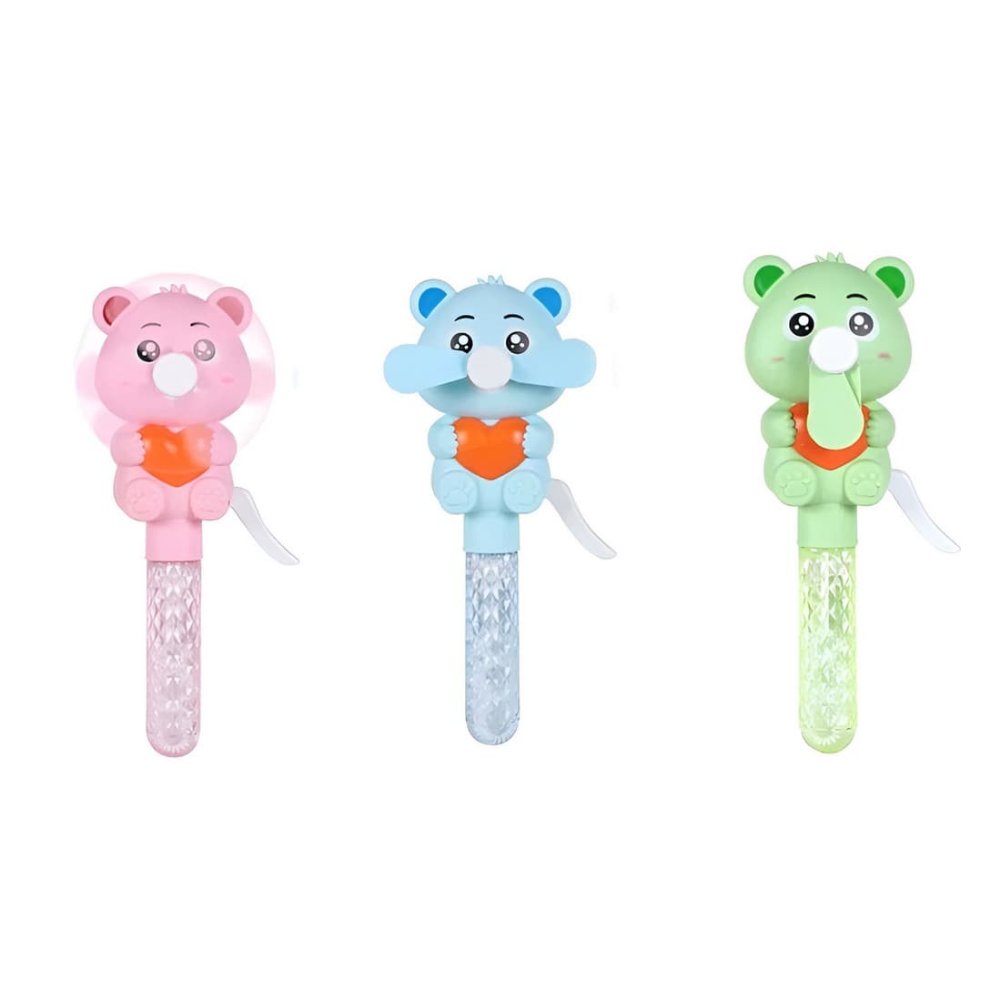 Burbujero Oso Corazon Ventilador Portati