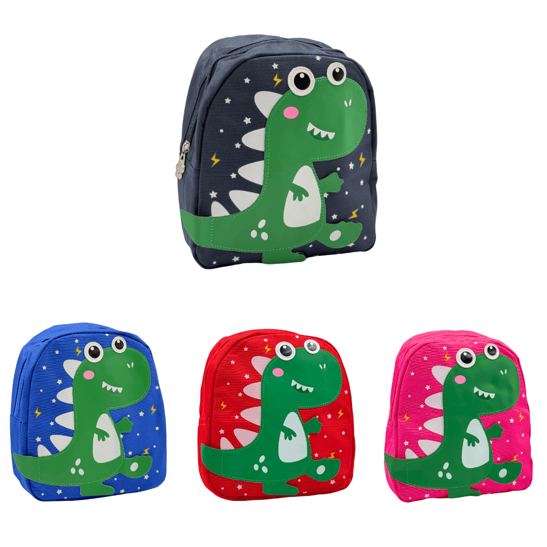 Bolso morral infantil dino