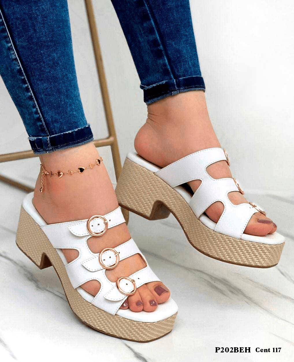 REF P202BEH BLANCO NEGRO BEIGE SIOMH