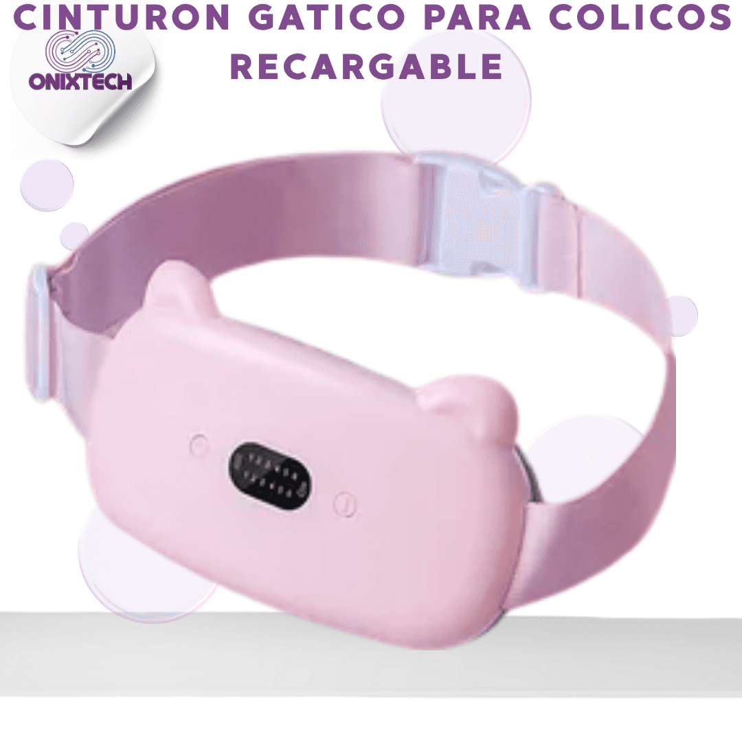 CINTURON GATICO PARA COLICOS RECARGABLE