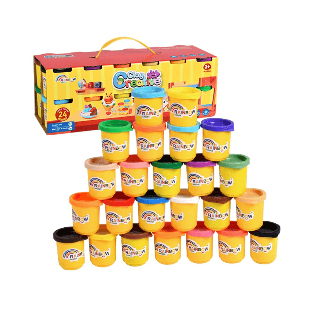 Plastilina set 24 unid