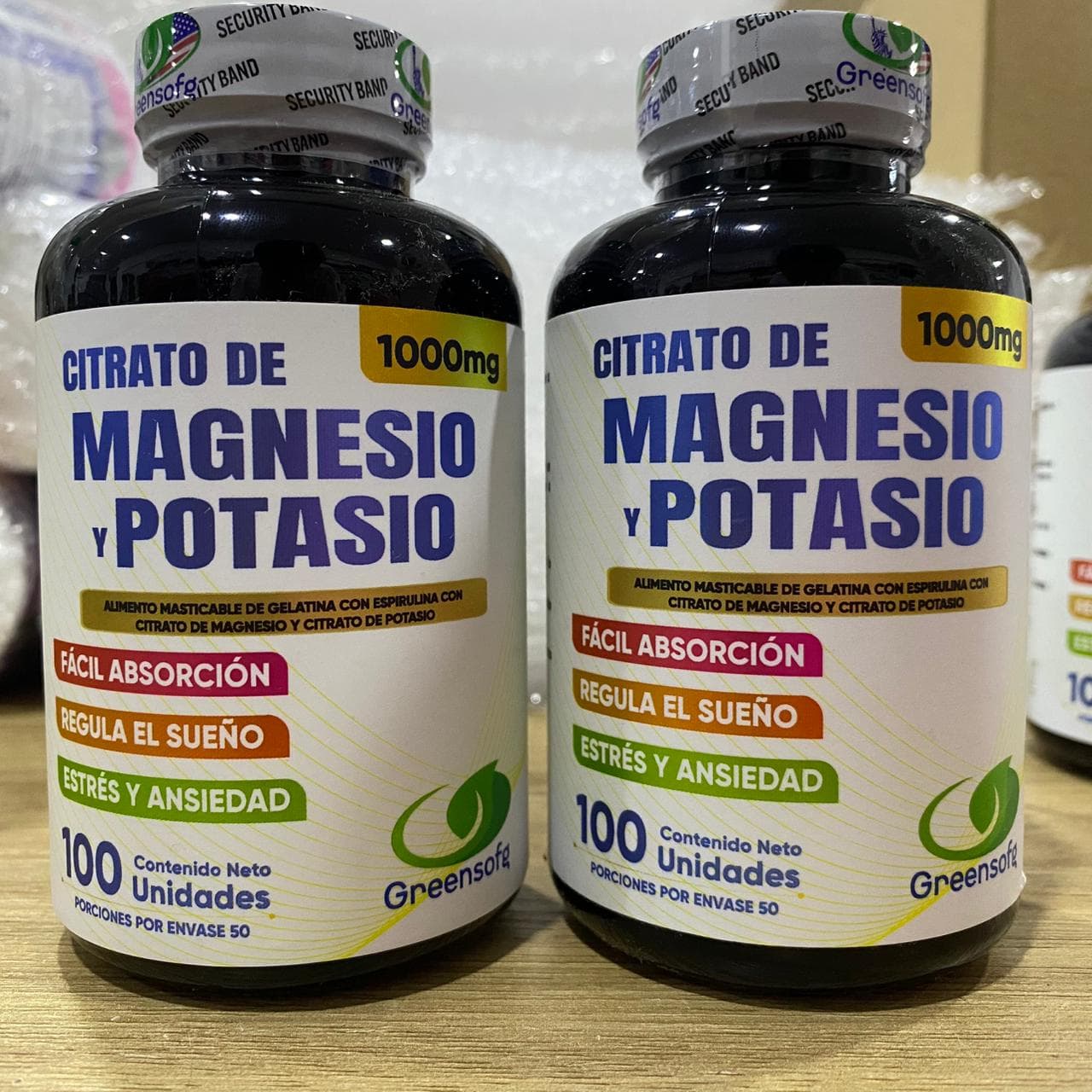 CITRATO 5 EN 1 GREENSOFG X2