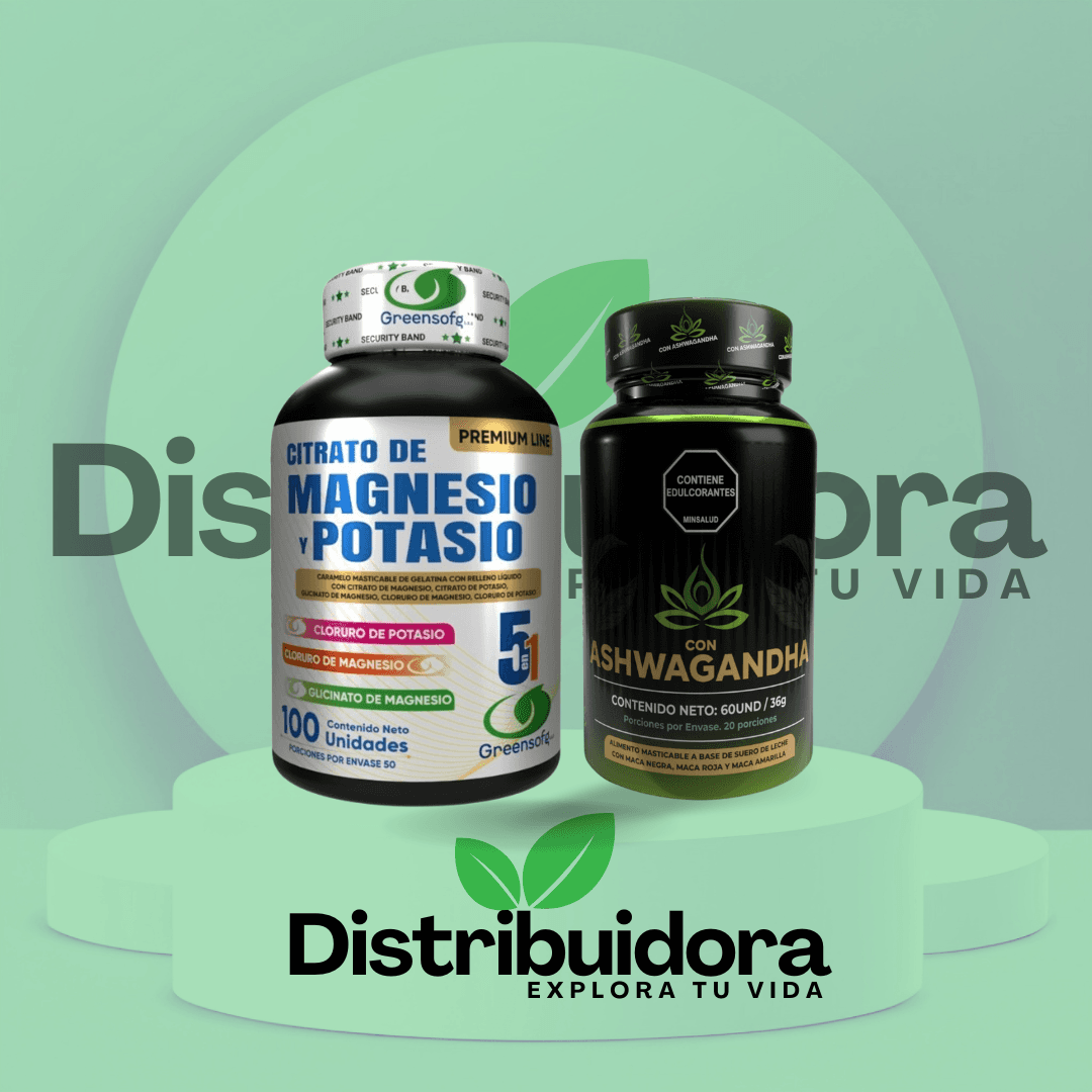 COMBO CITRATO MG Y K + ASHWAGANDHA