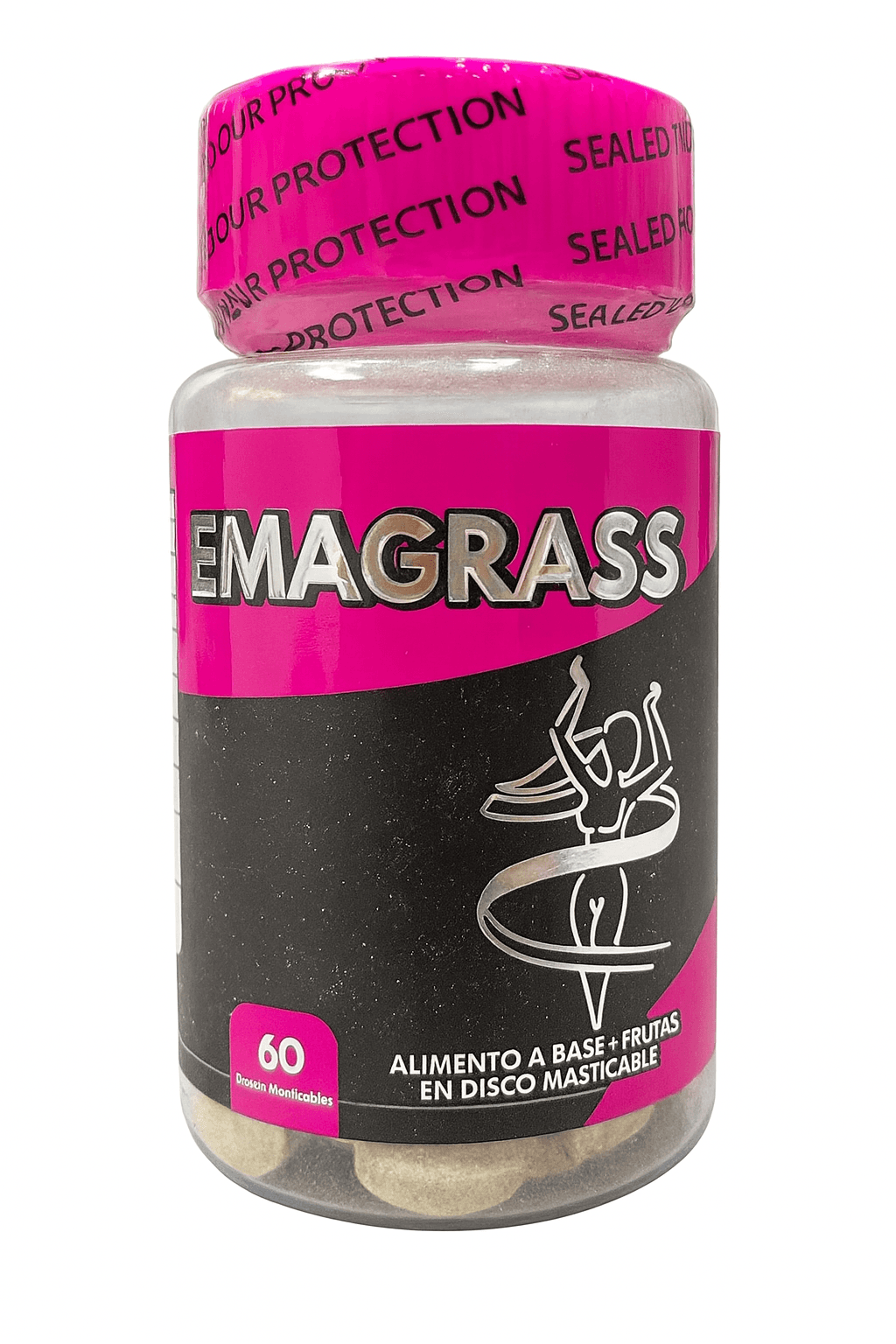 Emagrass 60 discos masticables