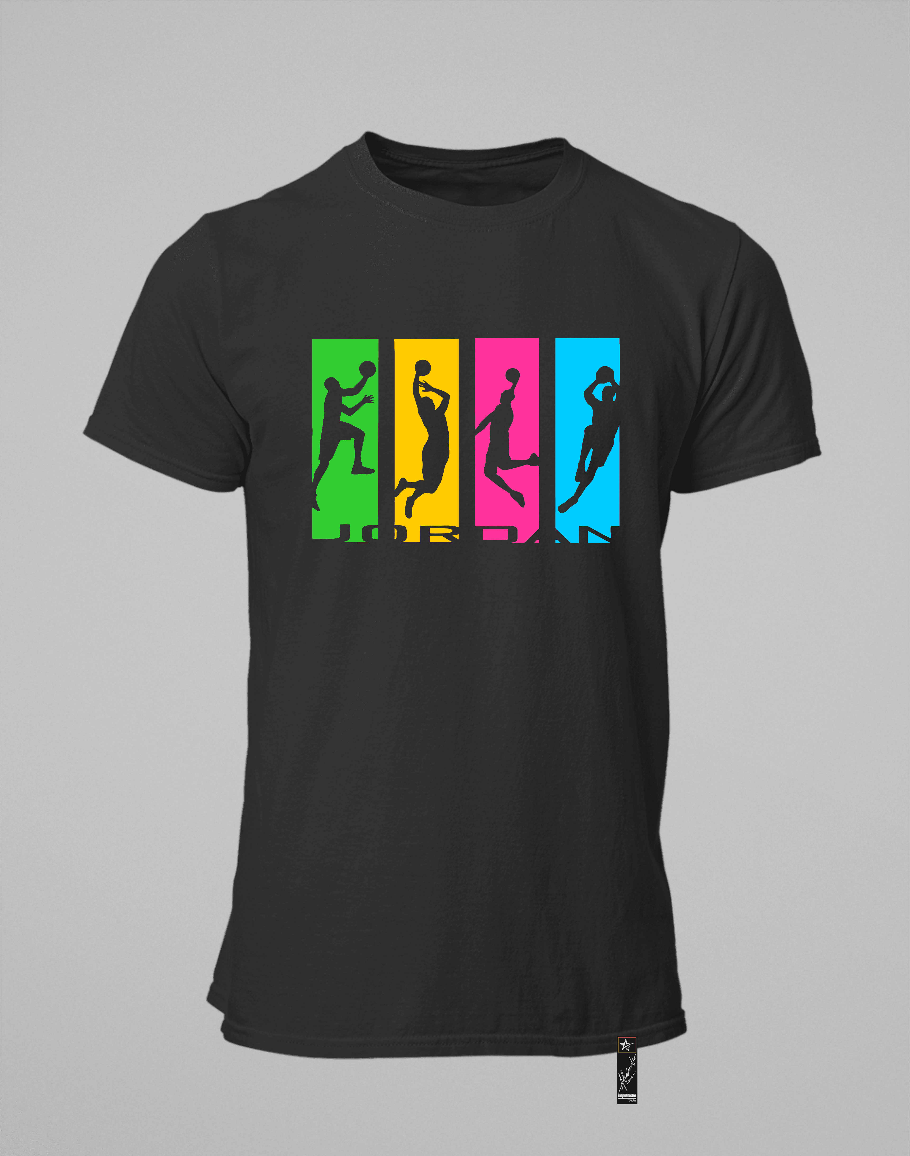 Camiseta Hombre Diseño Jordán Baloncesto