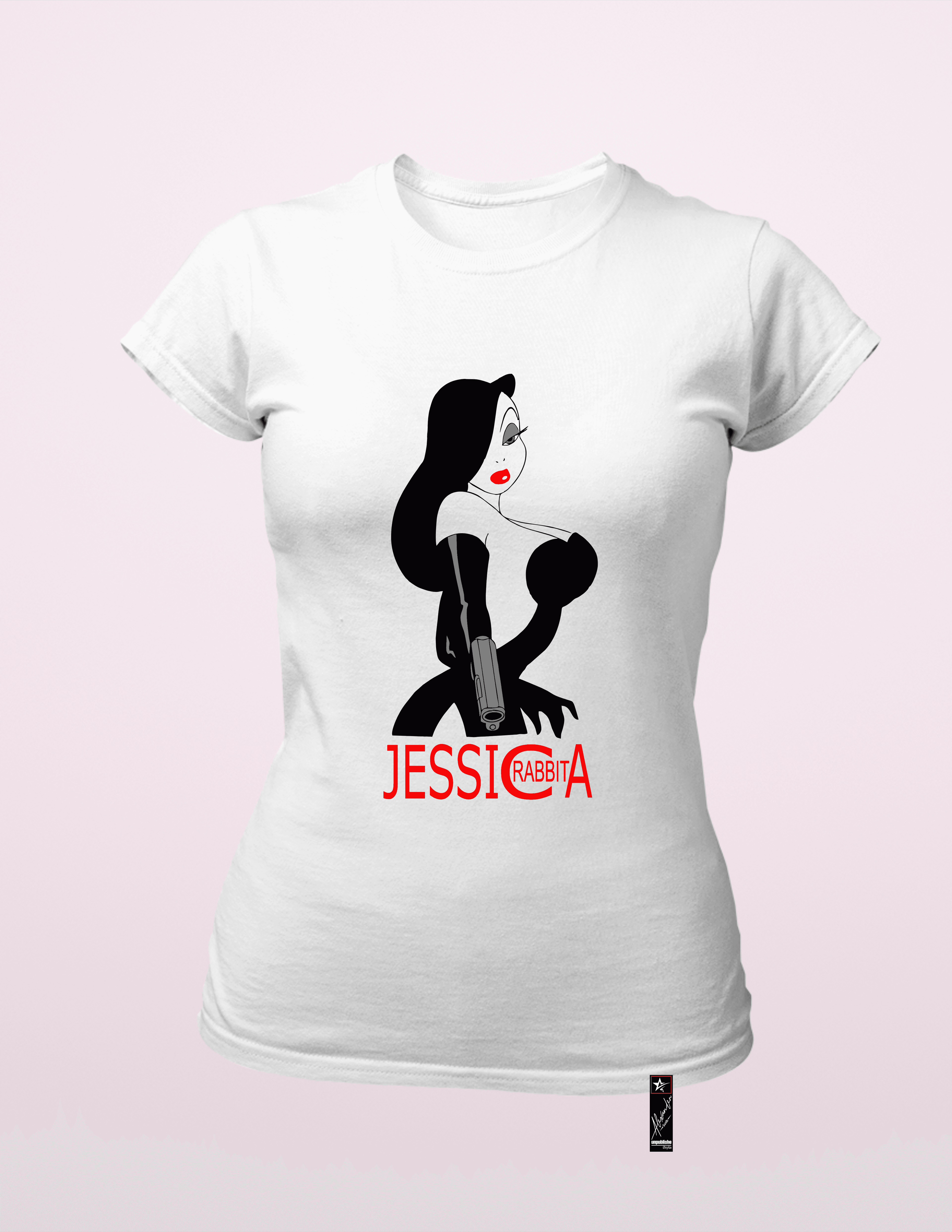 Camiseta Mujer Diseño Jessica Rabbit