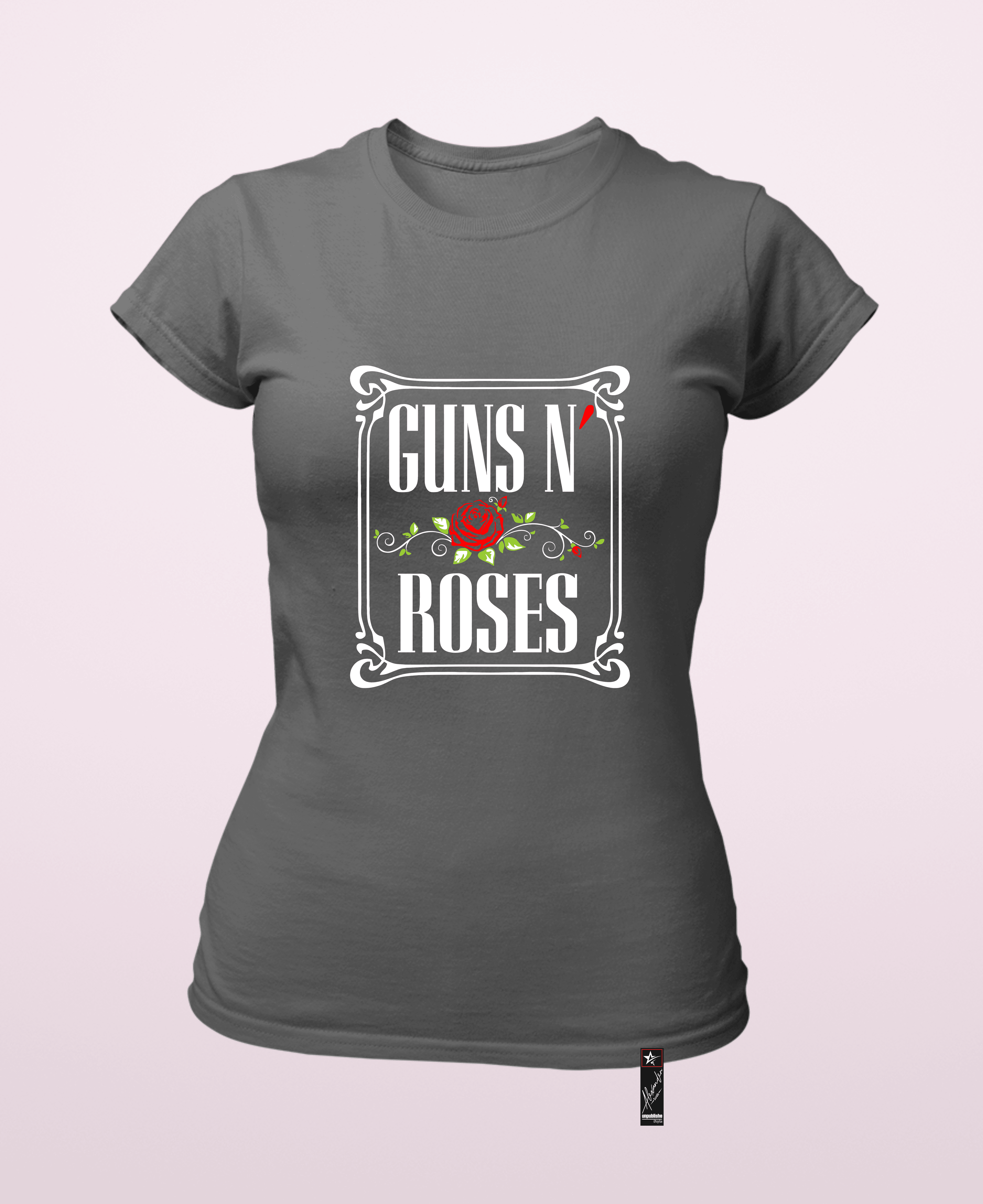 Camiseta Mujer Diseño Guns N Roses