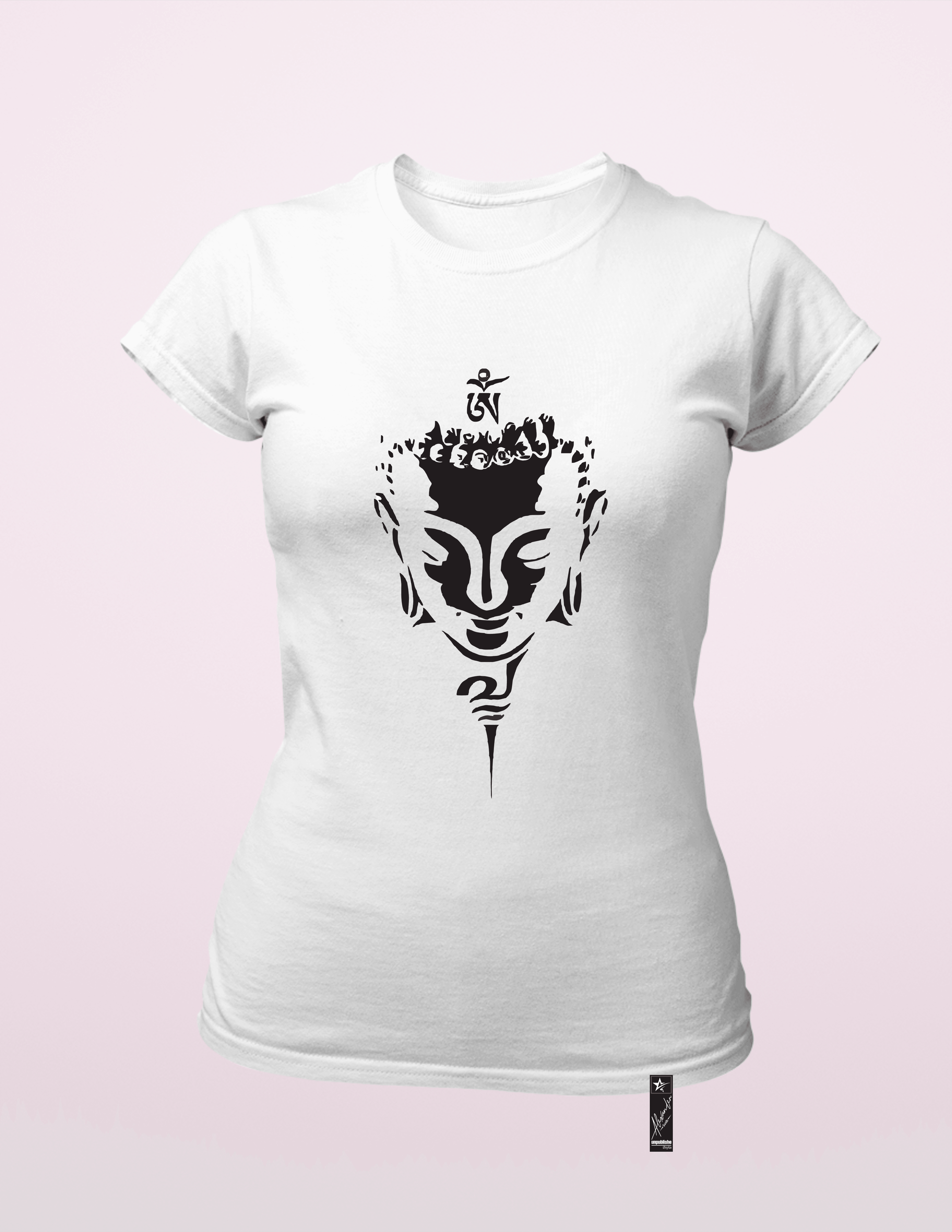 Camiseta Mujer Diseño Buda