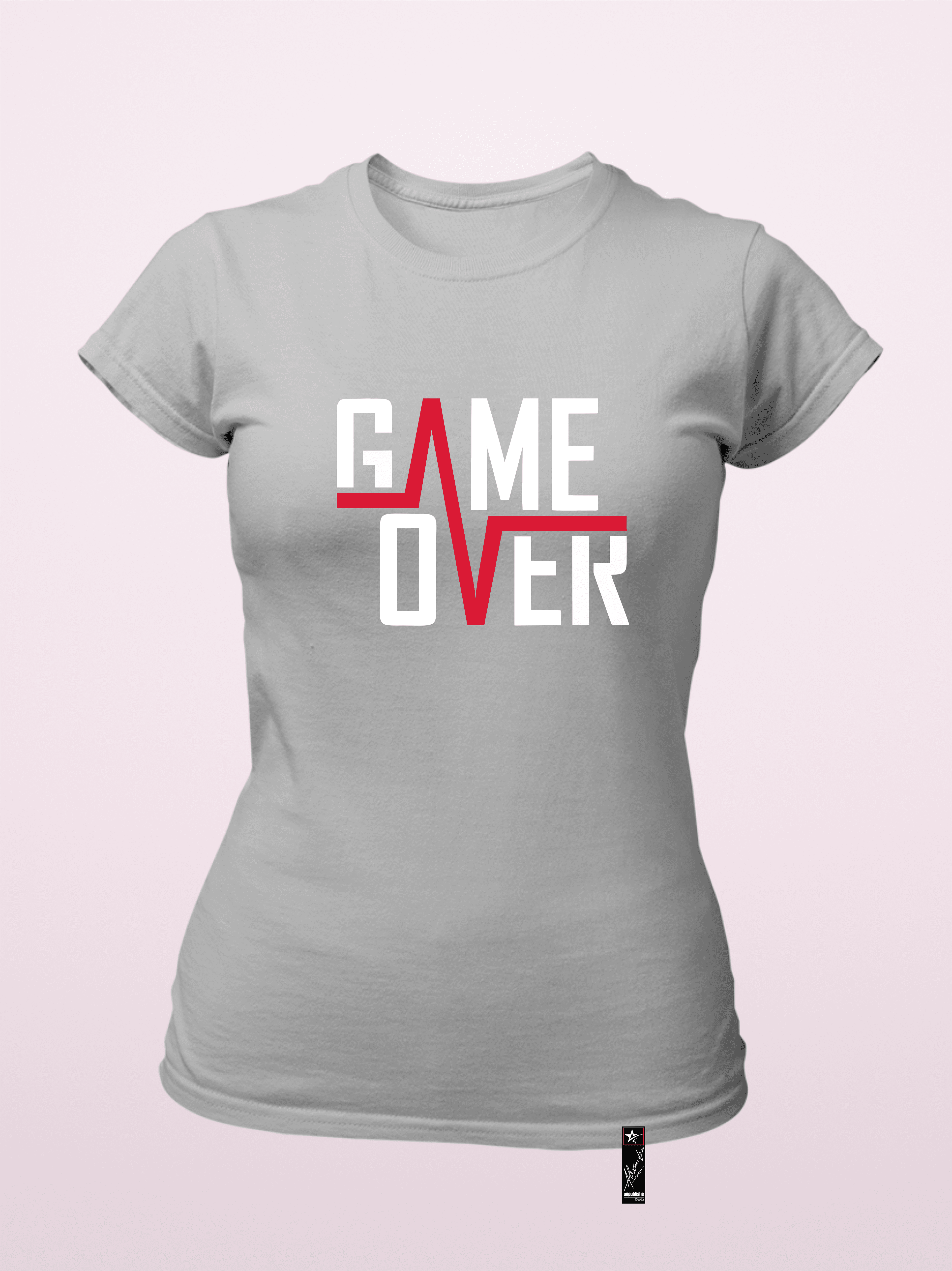 Camiseta Mujer Diseño Game Over