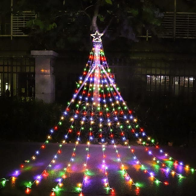 Arbol de Navidad LED   SOLAR