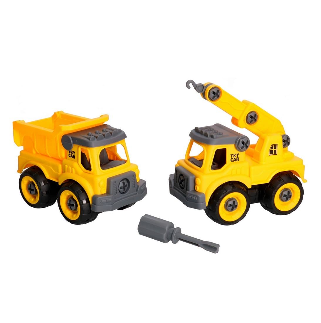 Camion Volqueta Grua Construccion Armabl